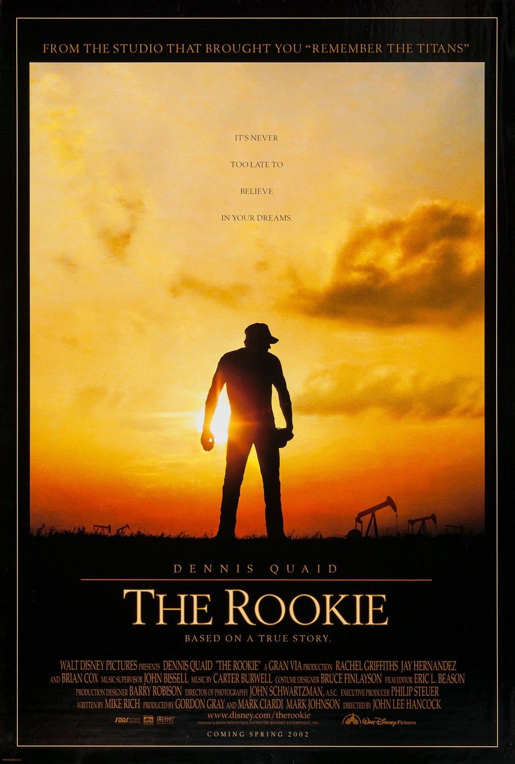 The Rookie (2002) ยังไม่หมดไฟ