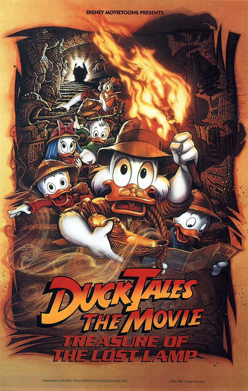 Ducktales The Movie Treasure Of The Lost Lamp (1990) ตำนานเป็ด ตอน ตะเกียงวิเศษกับขุมทรัพย์มหัศจรรย์