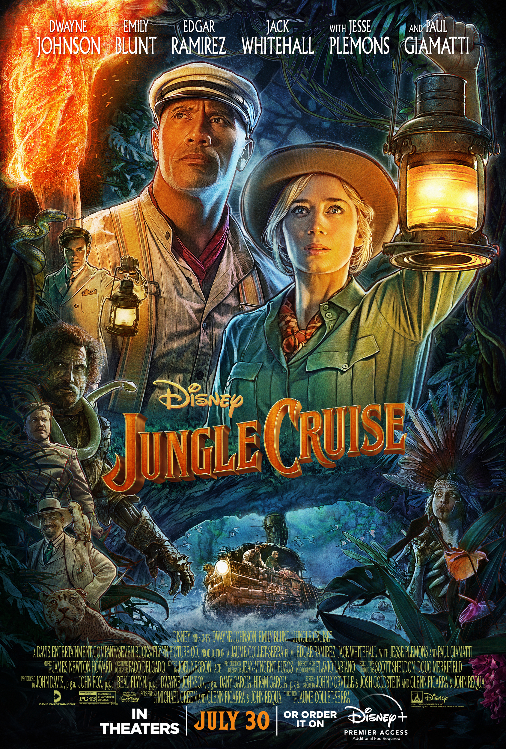 Jungle Cruise (2021) ผจญภัยล่องป่ามหัศจรรย์ พากย์ไทย