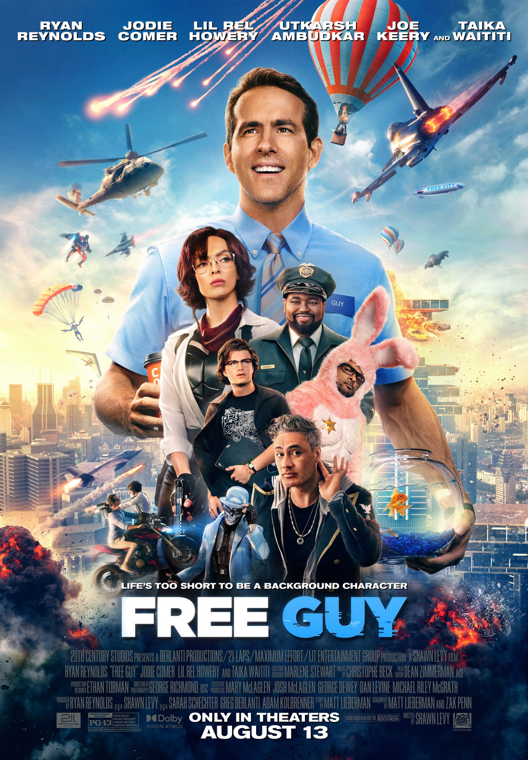 Free Guy (2021) ขอสักทีพี่จะเป็นฮีโร่ ซับไทย