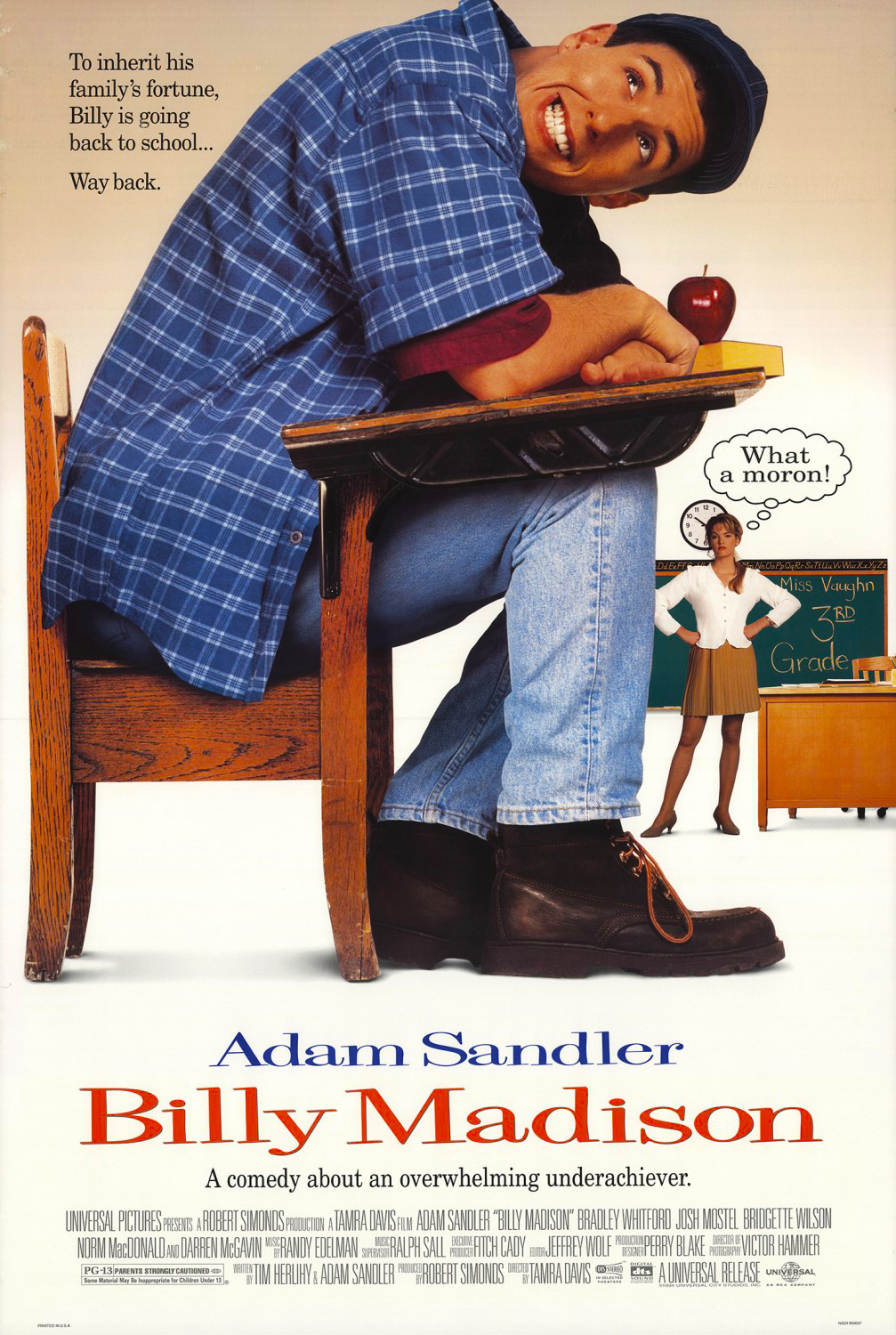 Billy Madison (1995) บิลลี่ แมดิสัน นักเรียนสมองตกรุ่น
