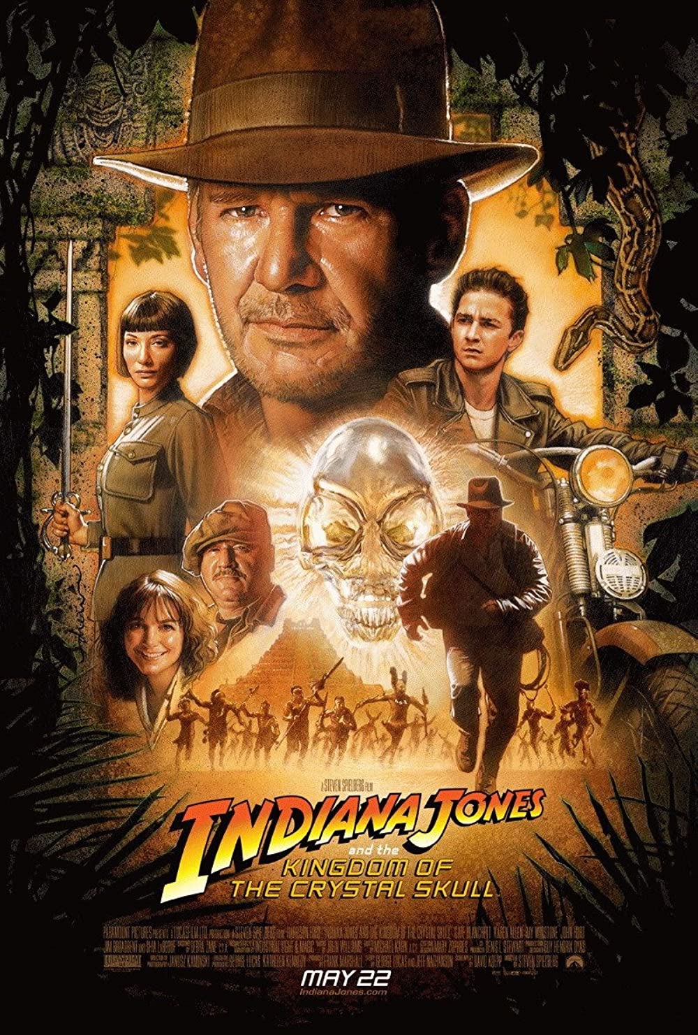Indiana Jones and the Kingdom of the Crystal Skull (2008) อาณาจักรกะโหลกแก้ว